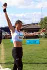 Heptathlon shot putt, 2025 EAP International Combined Events, Hexham, Northumberland.  Photo: David T. Hewitson/Sports for All Pics